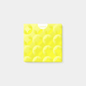 Hellgelbes Ambient Design Personalisiert Post-it Klebezettel (Vorderseite)