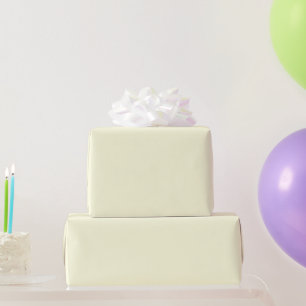 Hellgelbes Geschenkpapier