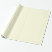 Hellgelbes Geschenkpapier (Ungerollt)