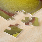 Hellgelbes Lutino Indianerringerparrot Puzzle (Seite)