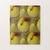 Hellgelbes Lutino Indianerringerparrot Puzzle (Vertikal)