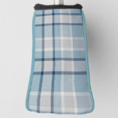 Hellgrau-blau strukturiert golf headcover (Rotieren 90)