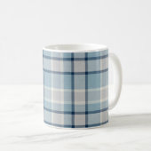 Hellgrau-blau strukturiert kaffeetasse (VorderseiteRechts)