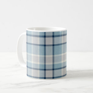 Hellgrau-blau strukturiert kaffeetasse