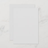 Hellgrau #E6E6, Graugans RSVP Karte (Vorne/Hinten)