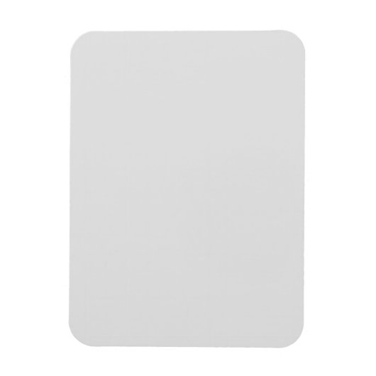 Hellgrau #E6E6E6, Graue Gans Magnet (Vertikal)