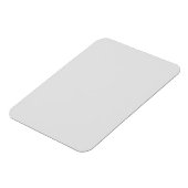 Hellgrau #E6E6E6, Graue Gans Magnet (Linke Seite)