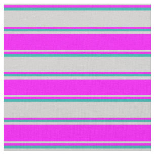 Hellgrau, Fuchsia und hellmeer grün gefärbt Stoff