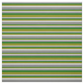 Hellgrau, grau, dunkelgrün und grüne Linien Stoff (Muster)