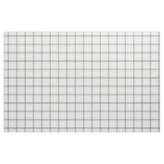 Hellgrau Kariert Stoff (Yard (91,4 cm))