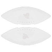 Hellgrau, Milchweiß, Blumendesign Football (Paneele)