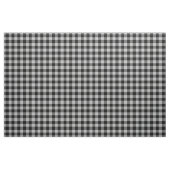Hellgrau & Schwarz Karo Gingham Stoff (Fat Quarter (45,7 x 55,9 cm))