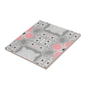 Hellgrau und rosa faszinieren elegant Verziert Fliese (Seite)