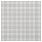 hellgrau und weiß kariert Gingham-Karomuster Stoff (Muster)