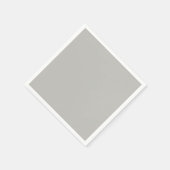 Hellgraue Farbe Serviette (Ecke)