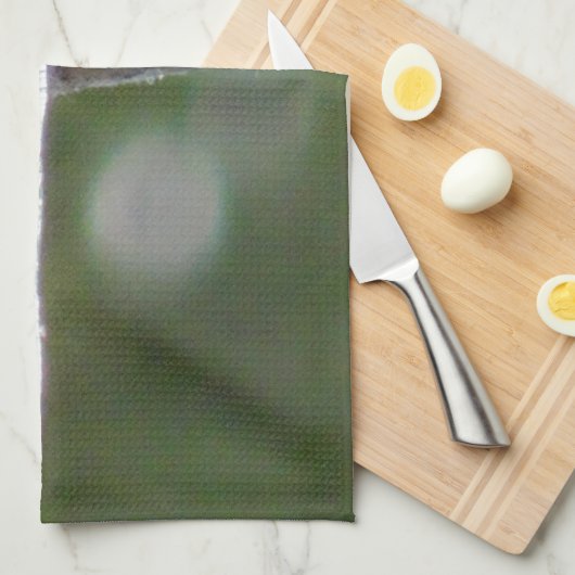 Hellgraue Libelle Geschirrtuch (Viertel Falte)