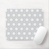 Hellgraue mit Ziegeln gedeckte Hexe-Mausunterlage Mousepad (Mit Mouse)