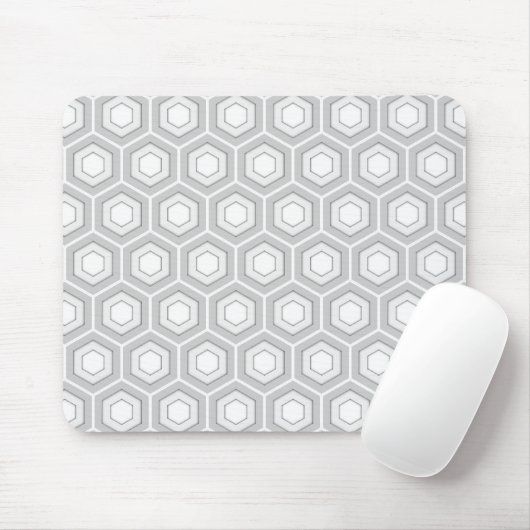 Hellgraue mit Ziegeln gedeckte Hexe-Mausunterlage Mousepad (Mit Mouse)