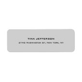 Hellgraue ModerneEinzigartige Special Personal (Vorne)