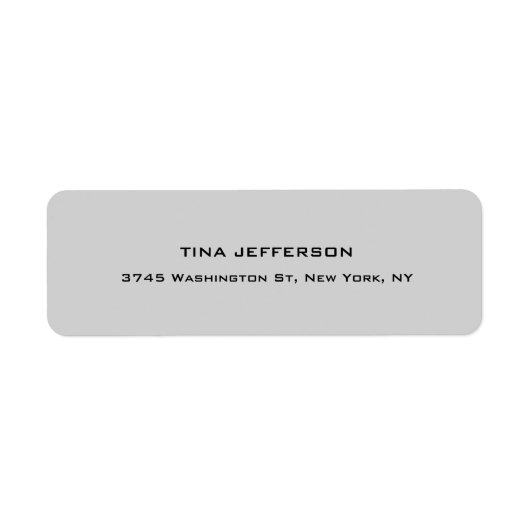 Hellgraue ModerneEinzigartige Special Personal (Vorne)