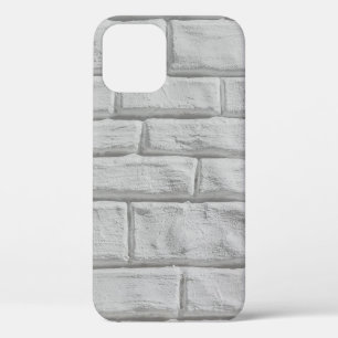 Hellgraue oder weiße Ziegelwand Oberflächentextur Case-Mate iPhone Hülle