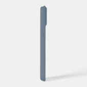 Hellgraue Solidfarbe-Handyhülle iPhone 15 Hülle (Rechte Seite)