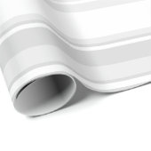Hellgraue Streifen Geschenkpapier (Rolleneckpunkt)