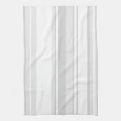 Hellgraue Streifen Handtuch (Vertikal)