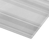 Hellgraue Streifen Schneidebrett (Ecke)