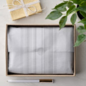 Hellgraue Streifen Seidenpapier (Geschenk)