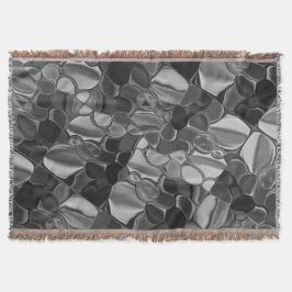 Hellgraue und dunkelgerundete Formen Decke