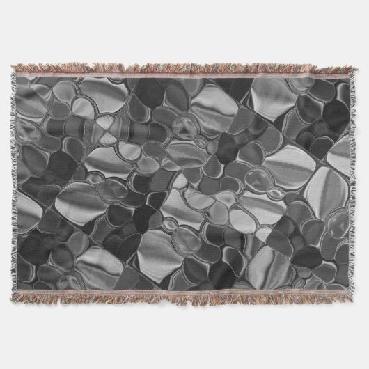 Hellgraue und dunkelgerundete Formen Decke (Vorderseite)