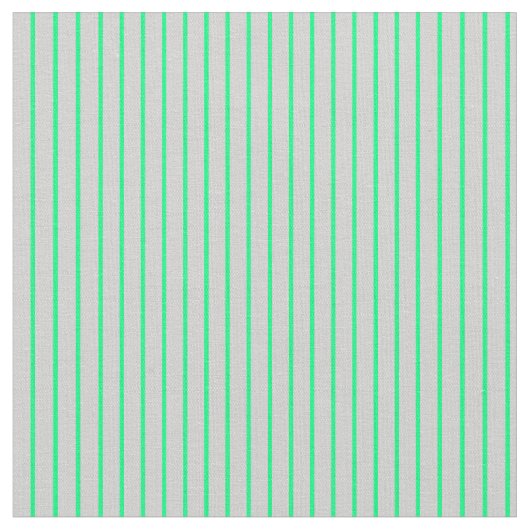 Hellgraue und grüne Linse/Streifenmuster Stoff (Nahaufnahme)