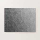 Hellgrauer geometrischer Mesh-Verlaufs-Muster Puzzle (Horizontal)