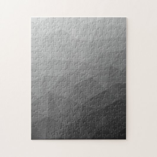 Hellgrauer geometrischer Mesh-Verlaufs-Muster Puzzle (Vertikal)