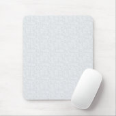 Hellgraues geometrisches Blumenmuster | Moderne So Mousepad (Mit Mouse)
