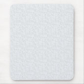 Hellgraues geometrisches Blumenmuster | Moderne So Mousepad (Vorne)