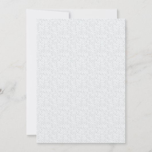 Hellgraues geometrisches Blumenmuster | Modernes S Einladung (Vorderseite)