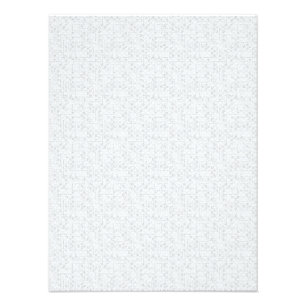 Hellgraues geometrisches Blumenmuster Modernes S Fotodruck