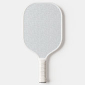 Hellgraues geometrisches Blumenmuster | Modernes S Pickleball Schläger (Vorderseite)