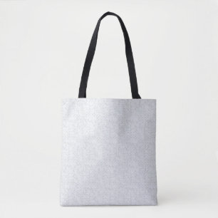 Hellgraues geometrisches Blumenmuster Modernes S Tasche