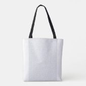 Hellgraues geometrisches Blumenmuster | Modernes S Tasche (Rückseite)