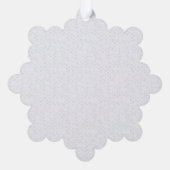 Hellgraues geometrisches Blumenmuster Ornament Karte (Rückseite)