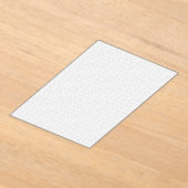Hellgraues geometrisches Fliesenmuster Acryleinladungen (Ablage )