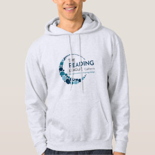 Hellgraues Grundes-Sweatshirt (Slogan auf der Rück Hoodie