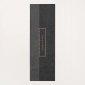 Hellgraues Imitat Yogamatte (Rückseite)