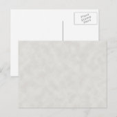 Hellgraues Perchment Textur Hintergrund Postkarte (Vorne/Hinten)