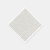 Hellgraues Perchment Textur Hintergrund Serviette (Ecke)