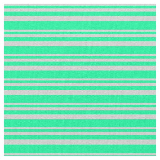 Hellgraues und grünes Muster Stoff (Nahaufnahme)