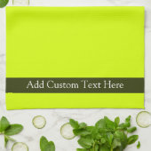 Hellgrün Geschirrtuch (Gefaltet)